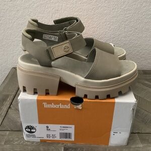 TIMBERLAND Women's Everleigh Ankle Strap Sandals, size 9